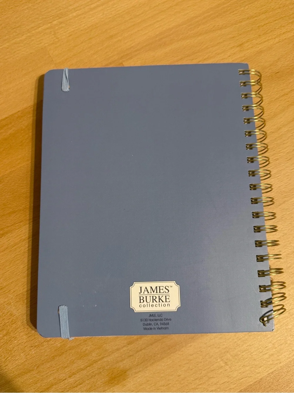 James Burke 3-Subject Spiral Notebook | 8x10 | Brand New